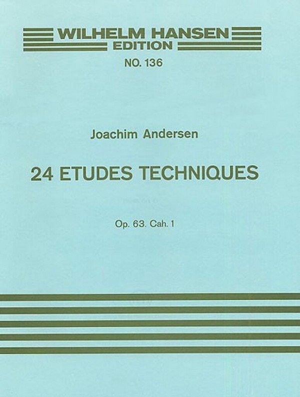 24 etudes techniques op.63 cahier 1