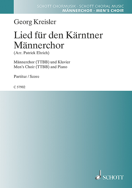 C57902 Lied für den Kärtner Männerchor