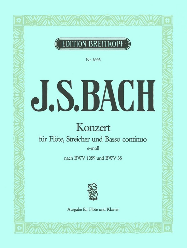 Konzert e-Moll nach BWV35