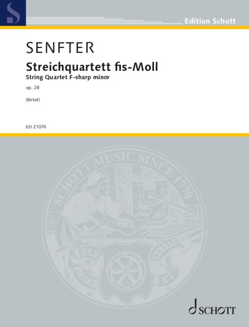 Streichquartett fis-Moll op. 28