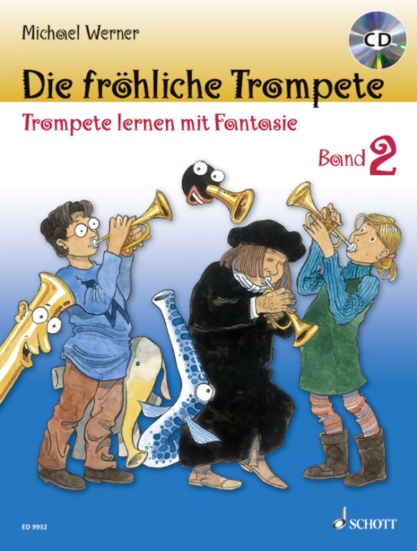 Die fröhliche Trompete Band 2 (+CD)