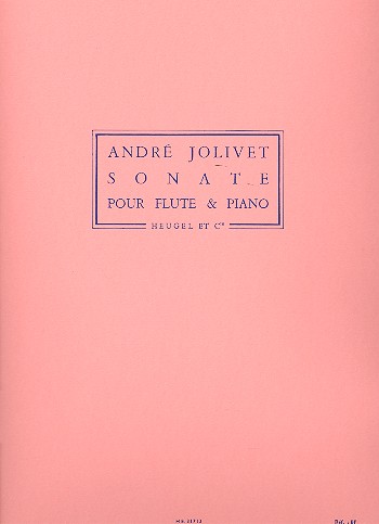 Sonate pour flute et piano