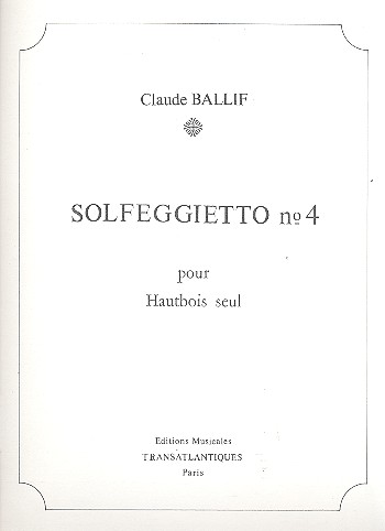 Solfeggietto no.4 pour