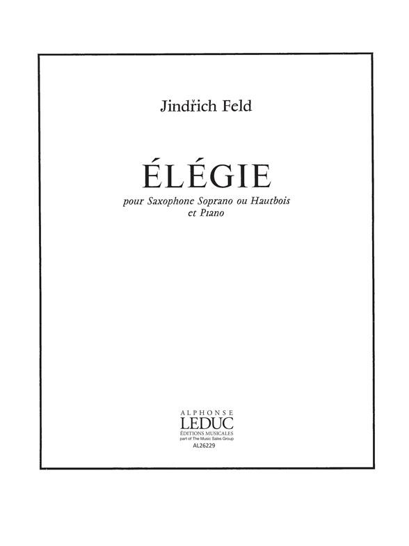 Elégie pour saxophone soprano