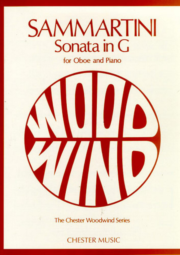 Sonatina in g for oboe and piano