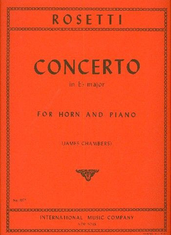 Concerto E flat major