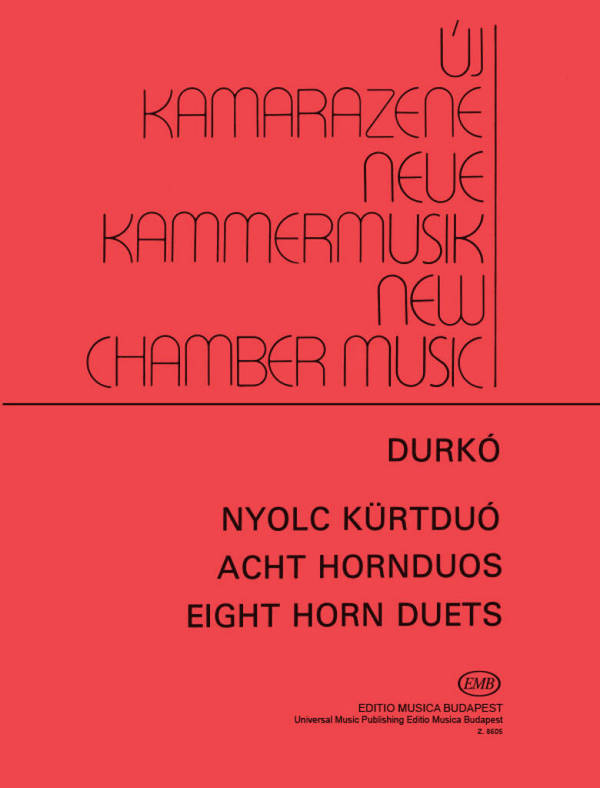 8 HORNDUOS,  SPIELPARTITUR