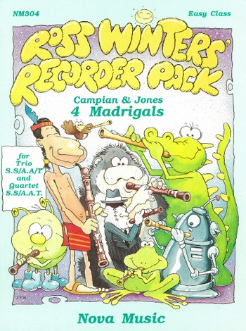 4 MADRIGALS FOR SS(A)A(T) RECORDER