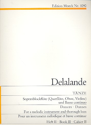 Tänze Band 2 für Sopranblockflöte