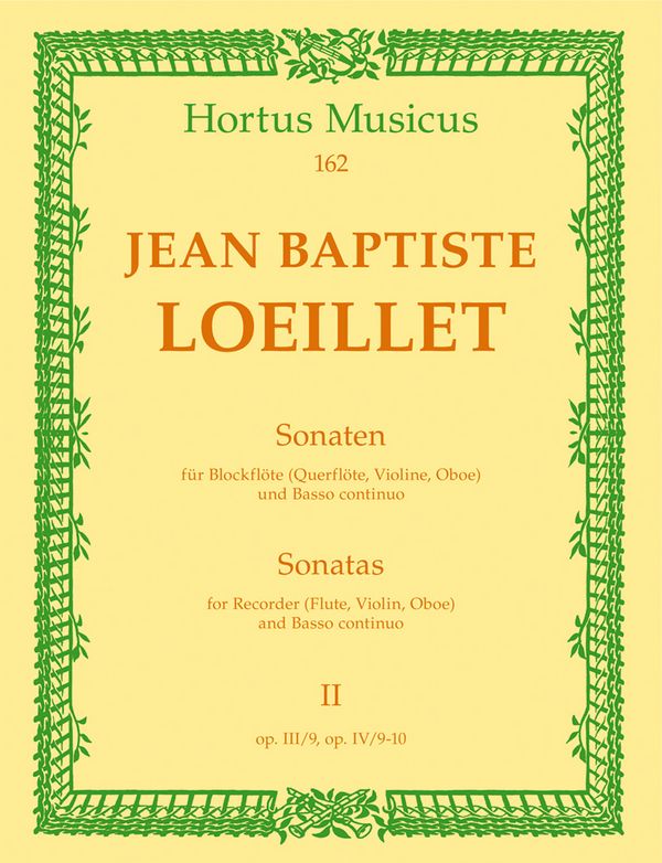 Sonaten Band 2 (op.3,9 und op.4,9-10)