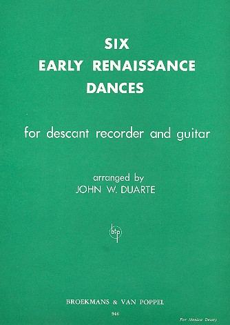 6 early Renaissance Dances