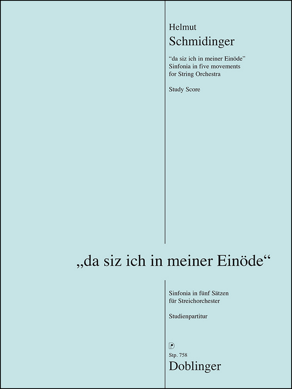 STP758 Da siz ich in meiner Einöde