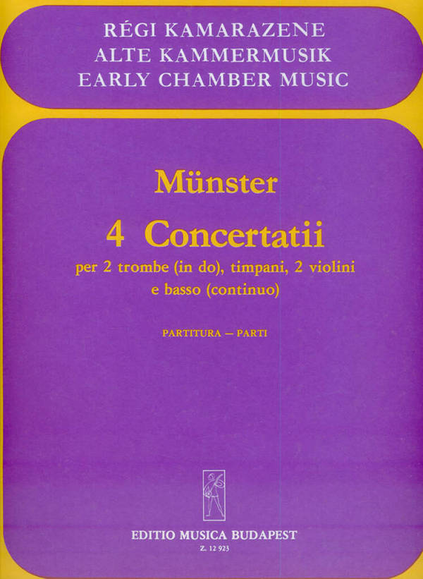 4 Concertatii per 2 trombe (in do), timpani,