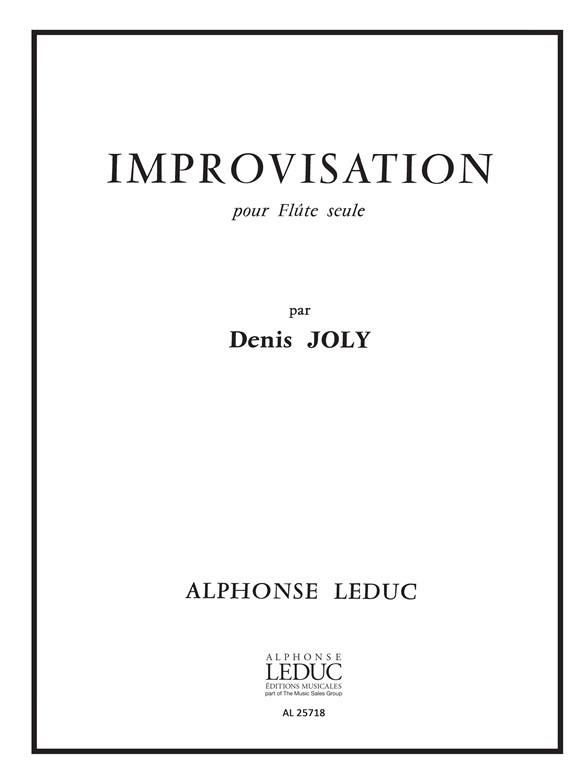 Improvisation pour flûte seule