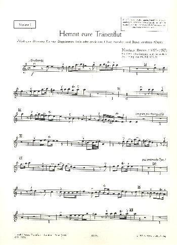 Hemmt eure Tränenflut Madrigal