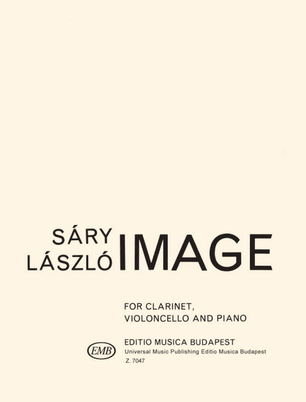 IMAGE FUER KLARINETTE, CELLO