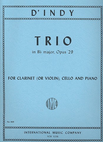Trio B flat major op.29