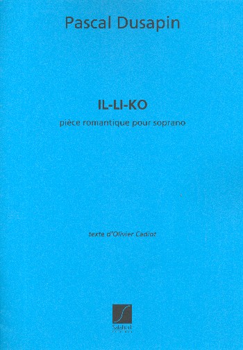Il-Li-Ko Pièce romantique pour