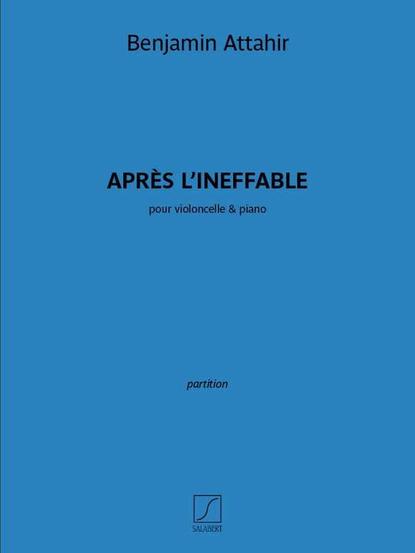 SLB6003 Après l'ineffable