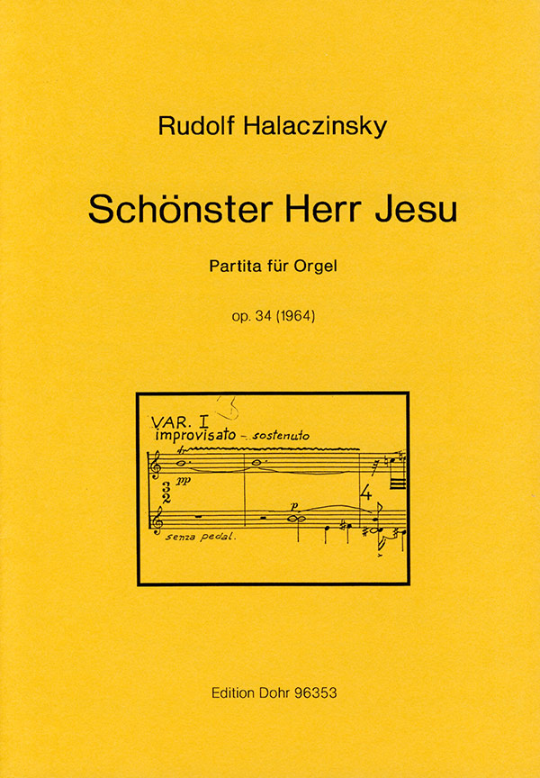 Schönster Herr Jesu op. 34 (1964) -Partita für O