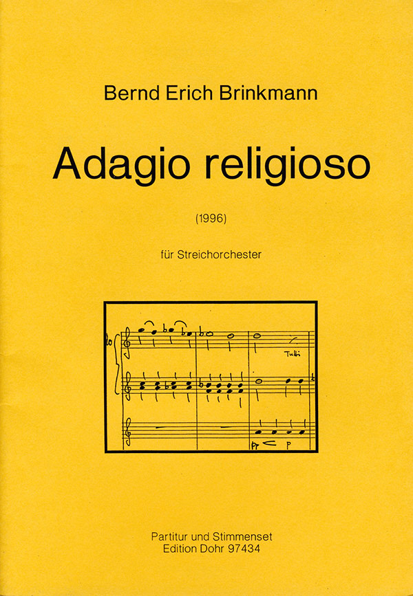Adagio religioso für Streichorchester (1996)