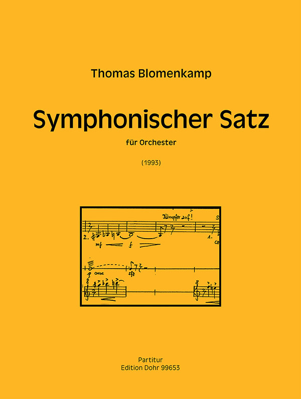 Symphonischer Satz (1993) (für Orchester)