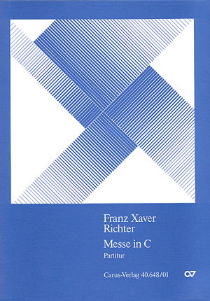 Messe C-Dur für Soli , gem Chor