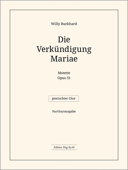 Die Verkündigung Mariae op.51