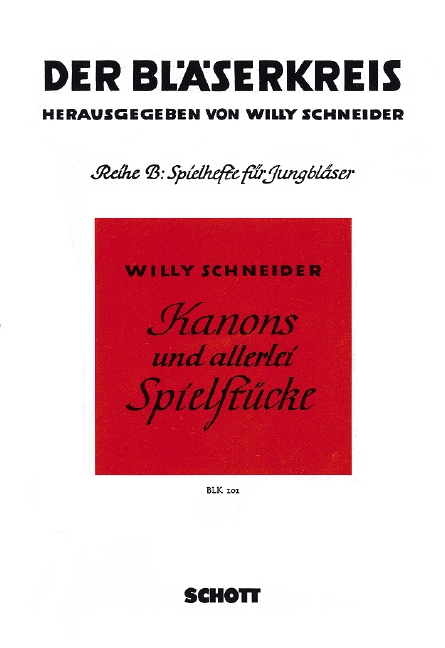 Kanons und allerlei Spielstücke