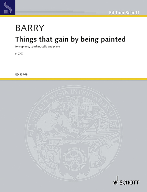 ED13769 Things that gain by being painted