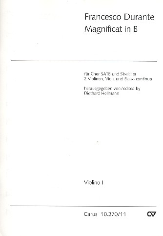 Magnificat B-Dur für gem Chor