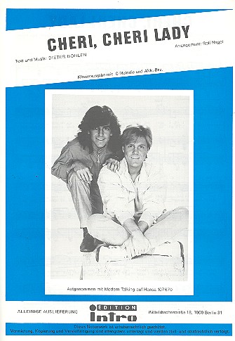 Cheri, cheri Lady