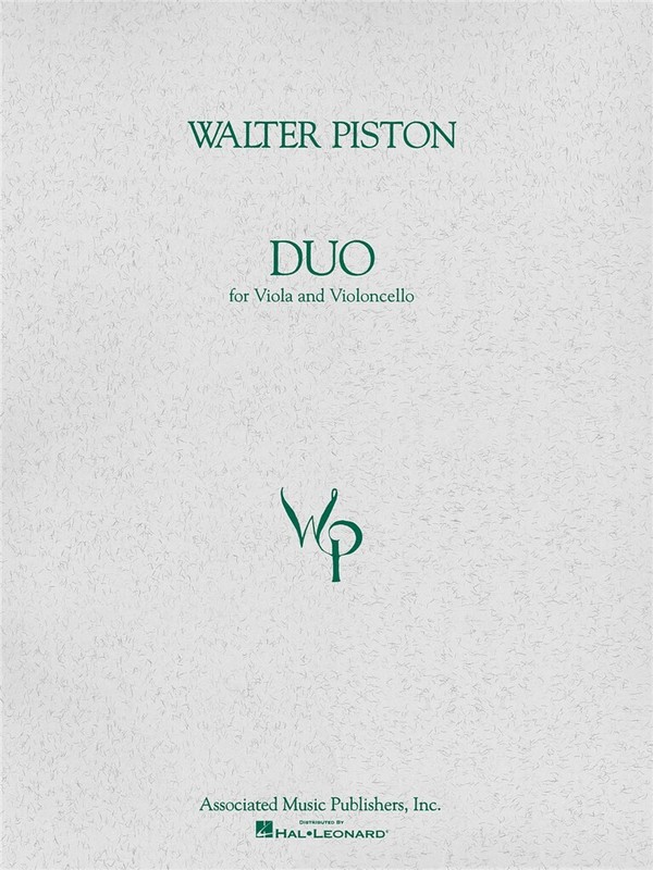Duo (1949) for viola and cello