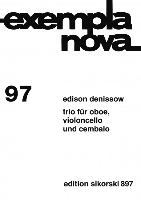 TRIO FUER OBOE, VIOLONCELLO UND