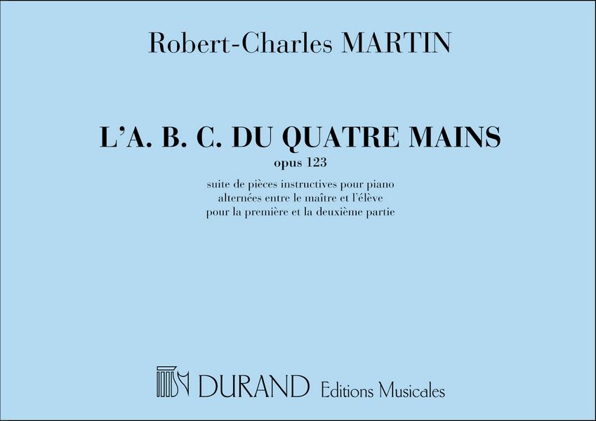 L'abc du 4 mains op.123
