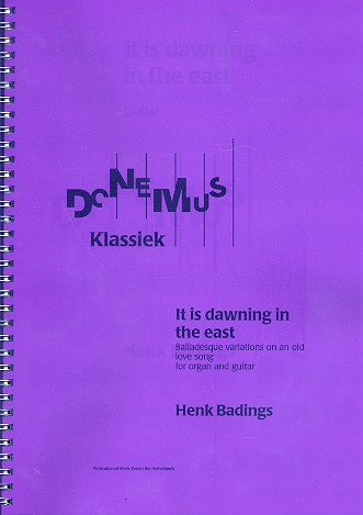 It is dawning in the East