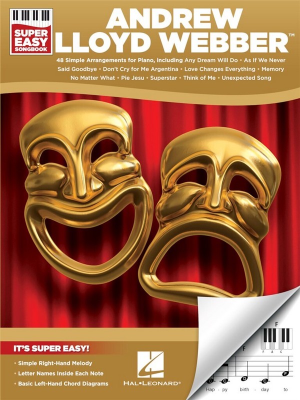 Andrew Lloyd Webber - super easy Songbook: