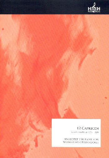 12 Capricen für Violine