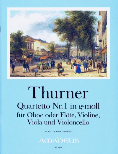 Quartetto g-Moll Nr.1 für Oboe