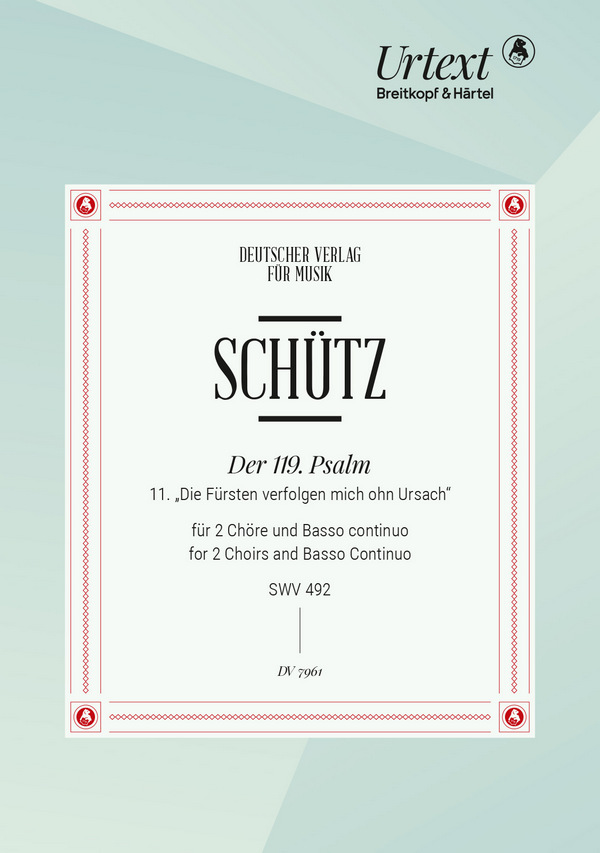 Die Fürsten verfolgen mich ohn Ursach SWV492