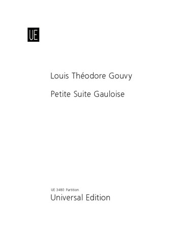 Petite suite gauloise op.90 pour flute,