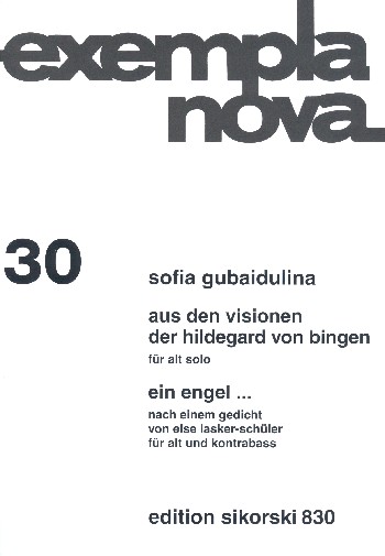 Aus den Visionen der Hildegard von Bingen  und  Ein Engel