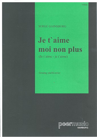 Je t'aime moi non plus