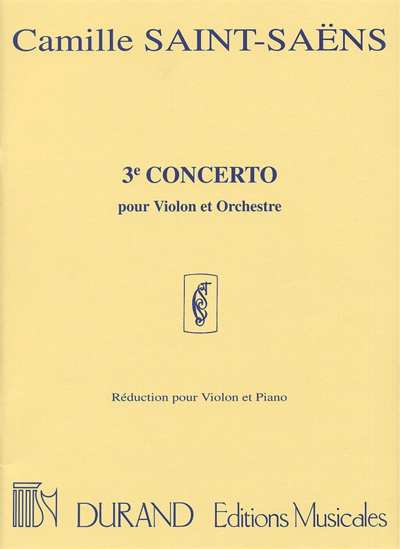 Concerto re majeur no.3 op.61