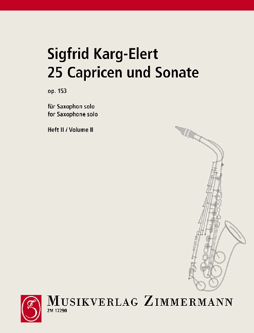 25 Capricen und Sonate op.153 Band 2 (Capricen Nr.15-25)