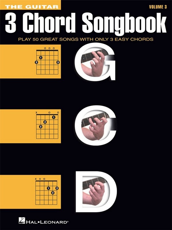 HL00137261 The Guitar 3-Chord Songbook vol.3 G-C-D: