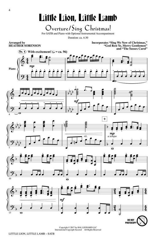 HL00226377 Little Lion little Lamb