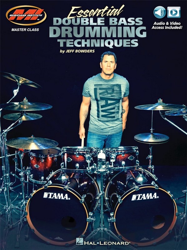 HL00217738 Essential Double Bass Drumming Technique (+Audio +Video Acc