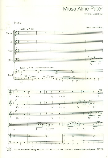 Missa Alme Pater