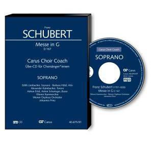 Messe G-Dur D167 - Chorstimme Sopran